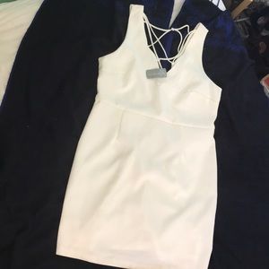 Off white forever 21 dress WITH TAGS